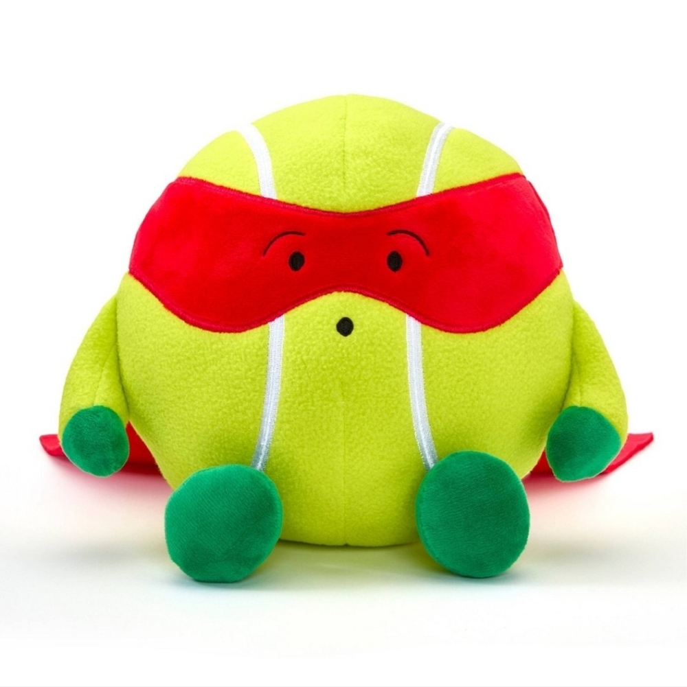 Plush Tennis Ball W/Cape from the FAO Schwarz Heroes of the Game collection